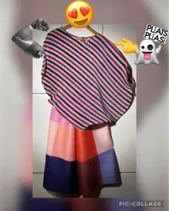 pleatsplease 変形トップス 3 プリーツプリーズ イッセイミヤケ