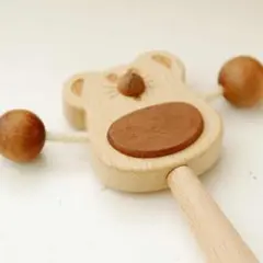 木製ガラガラおもちゃ