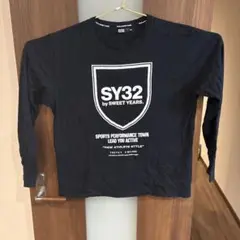 SY32 by SWEET YEARS 黒 長袖 Tシャツ XXXL