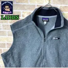 【ビックサイズ】patagonia パタゴニア フリース ベスト ロゴ XL