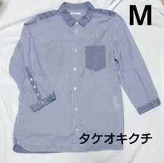 タケオキクチ　TAKEO KIKUCHI TOKYO メンズ七分袖シャツ
