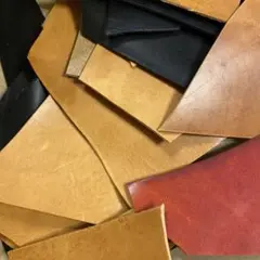 本革 イタリアンレザー　ハギレ　詰め合わせ