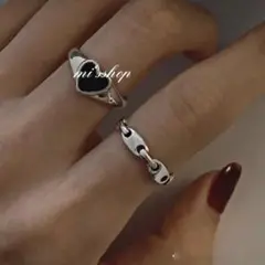 silver925 スリムチェーンリング/シルバー925 リング ring