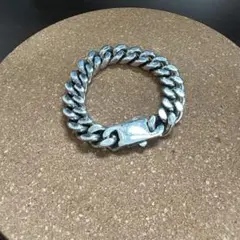 シルバー チェーンブレスレット 約19cm