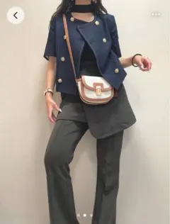 スラックスパンツスカート2点セット
