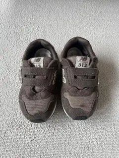 【new balance】キッズスニーカー ブラウン 313