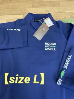 新品正規品【ROUGH&SWELL/L】モックネック長袖カットソー裏起毛保温性