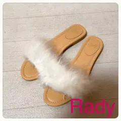 ☘K2☘Rady ファーサンダル M