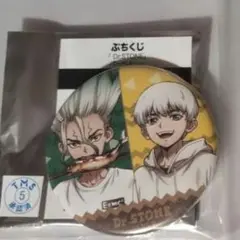 Dr.STONE 　千空＆羽京　缶バッジ　バーベキュー　缶バッジ　ドクスト