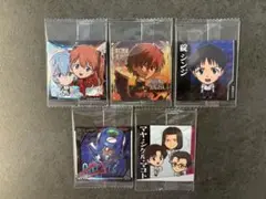 エヴァンゲリオン ウエハースシール5枚セット 渚カヲル シークレットレア