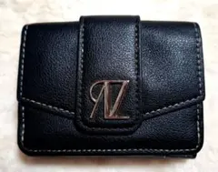 AZUL by moussy ブラック 三つ折り財布