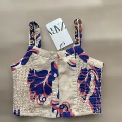 【新品】ZARA キッズ　ビスチェ　116㎝