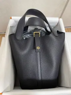 HERMES エルメス ピコタンロック 18 PM キャバンハンドバッグ U刻印