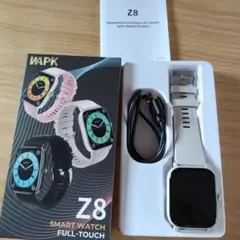 WAPK Z8 スマートウォッチ ベージュ