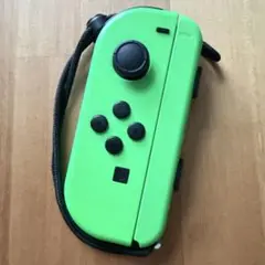 Switch ジョイコン 左 ネオングリーン カラーストラップ付属