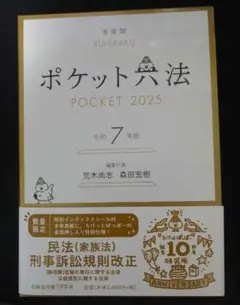 ポケット六法 令和7年版(特装版) 2025