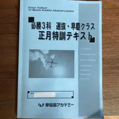 2025年最新】早慶必勝選抜クラス正月特訓の人気アイテム - メルカリ