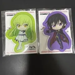 コードギアス 反逆のルルーシュC.C.ルルーシュ　アクリルキーホルダー2点セット