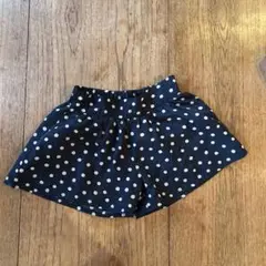 ショートパンツ ドット　水玉　グローバルワーク　130