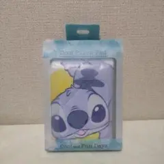 ディズニーストア　スティッチ＆スクランプ　クール枕パッド　ソーダ