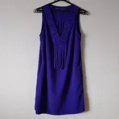 美品ZARA BASIC ザラベーシック　ノースリーブワンピース　トルコ製