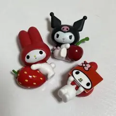 サンリオ　マイメロディ　クロミ　フィギュア　ガチャガチャ　ガチャ　デコパーツ