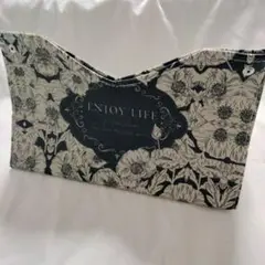 ✨残り１点✨ ティッシュケース 花 ティッシュボックス Puレザー 長方形