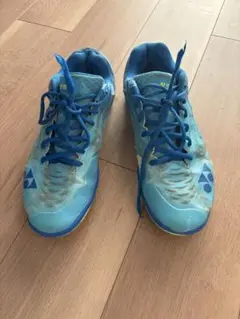 YONEX バドミントンシューズ エアラス　27センチ　青