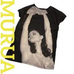 " MURUA ムルーア " SEXY LADY デザインビッグプリントTシャツ