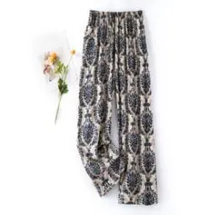リラックス パンツ お部屋着 ゆる感 涼しい 着やすい リゾートパンツ
