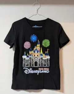 香港　ディズニーランド　Tシャツ　ブラック　Sサイズ