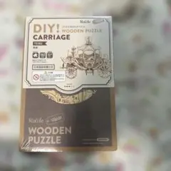 DIY キャリッジ ウッドパズル TG302♡つくるんです*馬車