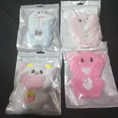 DMMスクラッチ　推し活　ぬいぐるみ用刺繍入りアニマル着ぐるみ 　10cm用