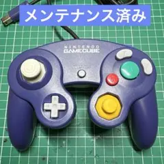 ゲームキューブ　コントローラー　バイオレットクリア　初期