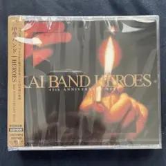 【新品未開封】 KAI BAND HEROS 45th CD 2 ＋ DVD