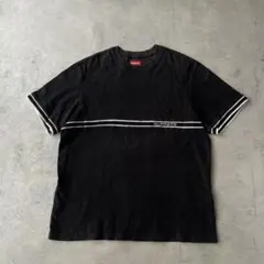 supreme シュプリーム Tシャツ ロゴ 黒