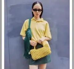 期間限定値下【美品】nknit ンニット　スカーフ カラー　ニット