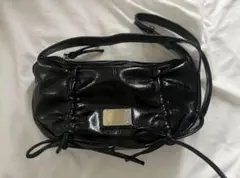Matin Kim風 バッグ ハンドバッグ ショルダーバッグ リボン 2WAY