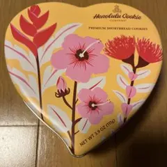 Honolulu Cookie Company ハート型缶