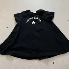 CONVERSE ブラック 半袖ワンピース2枚