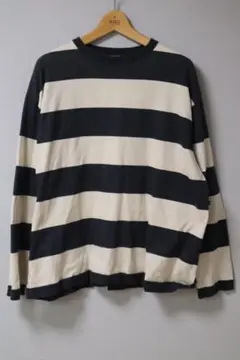 MAILLOT WIDE BORDER LONG SLEEVE BLACK 2