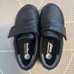箱無し安価⭐️familiarコラボ⭐️asics フォーマルスニーカー