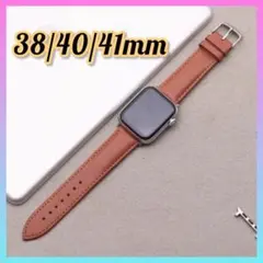 Apple Watchベルト 交換用ベルト革ベルト レザーベルト キャメル
