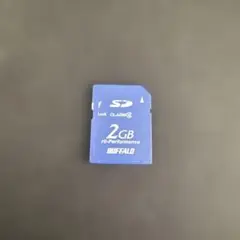 BUFFALO 2GB HI-Performance SDカード