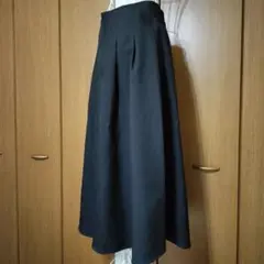 GU XLサイズ ハイウエストフレアミディスカート