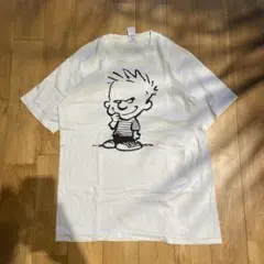 Calvin and Hobbes カートゥーンTシャツ XL