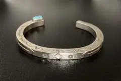 NAVAJOナバホIVAN HOWARDアイバンハワードリポウズバングル NAVAJOナバホIVAN HOWARDアイバンハワードリポウズバングル メンズ