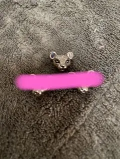 Pandora パンドラ チャーム ライオン ピンクゴールド