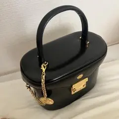 Versace 黒 ハンドバッグ