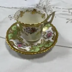 【最終セール】コールポート バットウィング アンティーク ティーカップ＆ソーサー コールポート バットウィング コバルトブルー ティーカップ